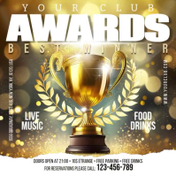 Award Ceremony Instagram Video Post Template | PosterMyWall