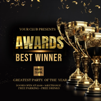 Awards Instagram Post template