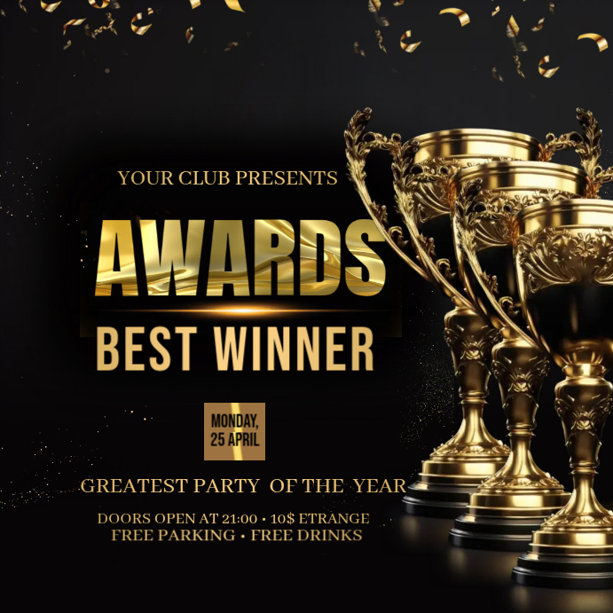 Copy of Awards | PosterMyWall