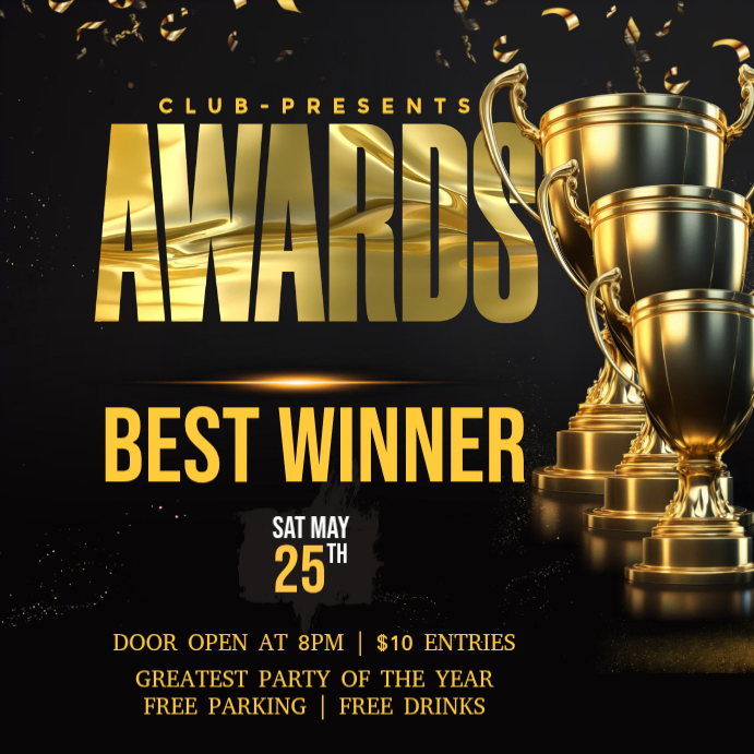Copy of awards | PosterMyWall
