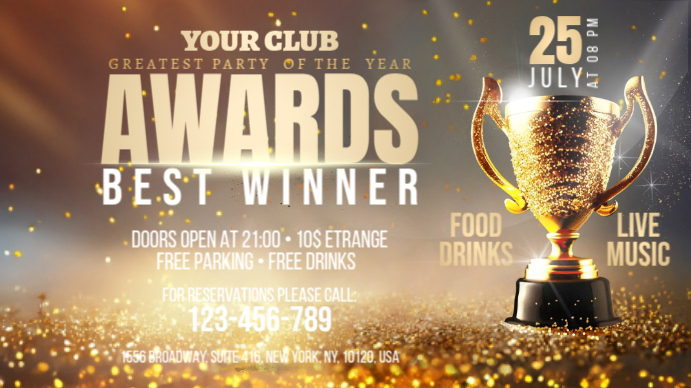 Copy of Awards | PosterMyWall