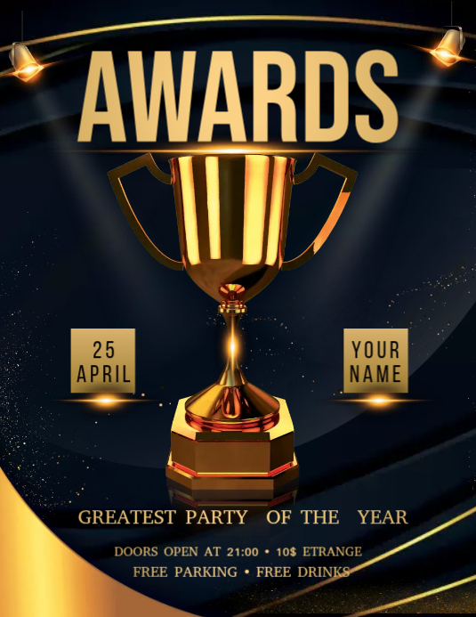 Copy of Awards Flyer | PosterMyWall