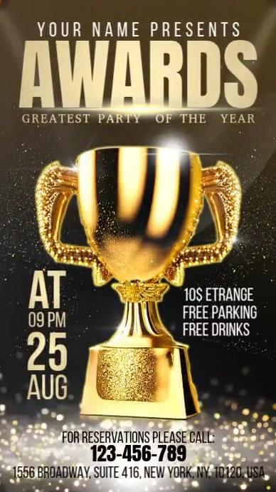 Copy of Awards Flyer | PosterMyWall