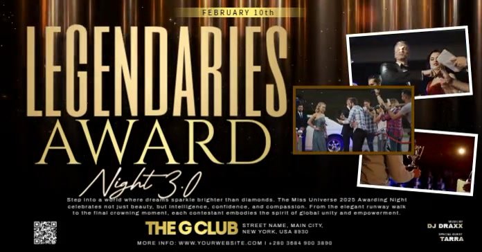Awards Night Poster Template | PosterMyWall