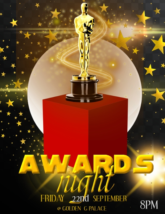Copy of awards template | PosterMyWall