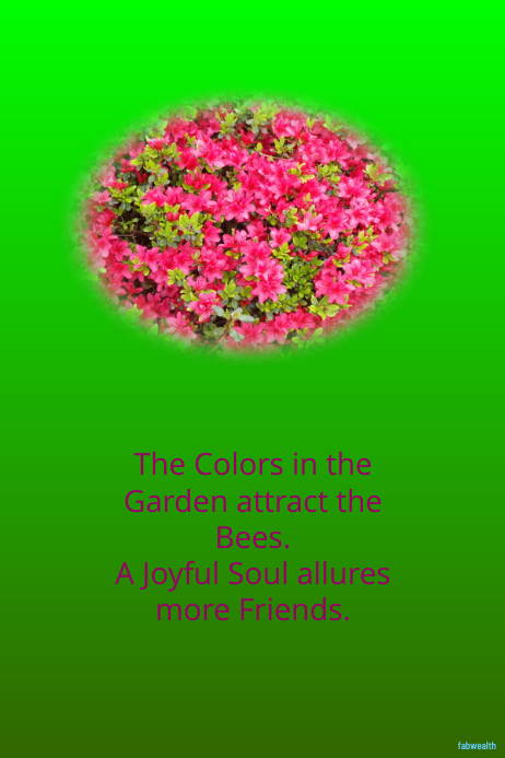 Azaleas spring garden event poster @postermywall Plakat template