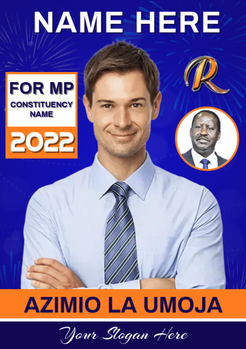 Copy of azimio la umoja poster | PosterMyWall