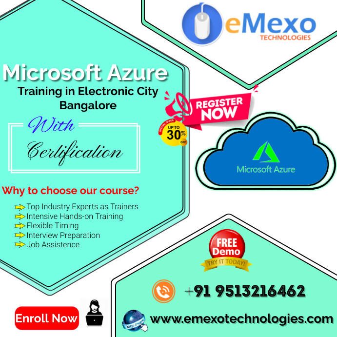 Azure Training Course Poster Template | PosterMyWall