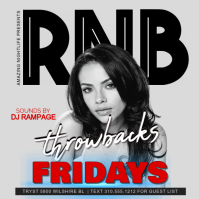 B&E RNB Flyer Template Instagram Plasing