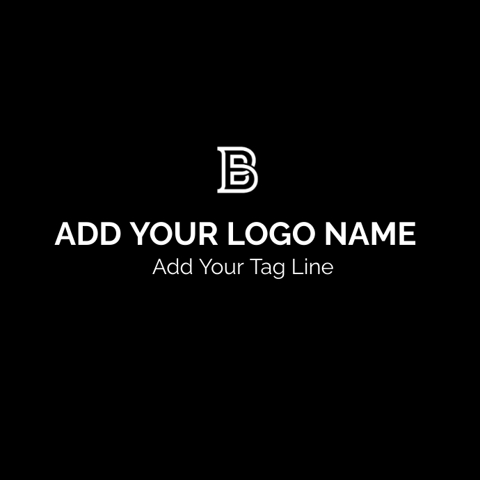 B vector logo Template | PosterMyWall