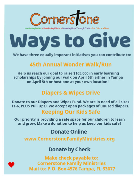 Diaper Drive Flyer (2) PosterMyWall