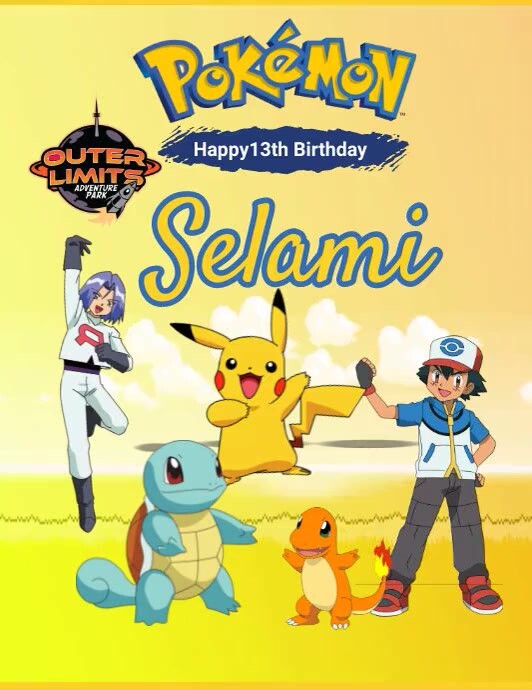 Pokemon Tournament, Game Flyer | PosterMyWall