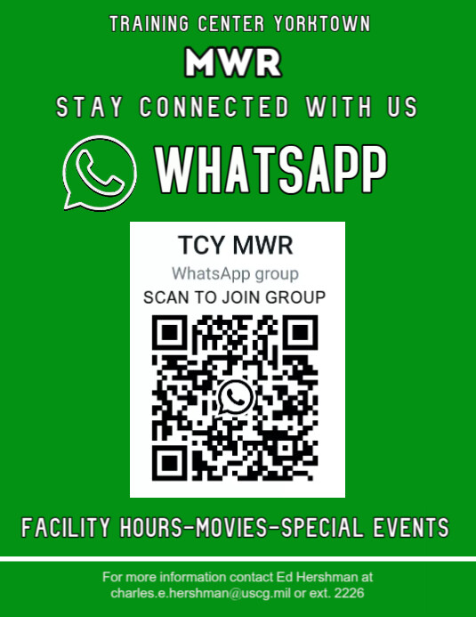 whats app - Portrait with QR Code Flyer (US Letter) template