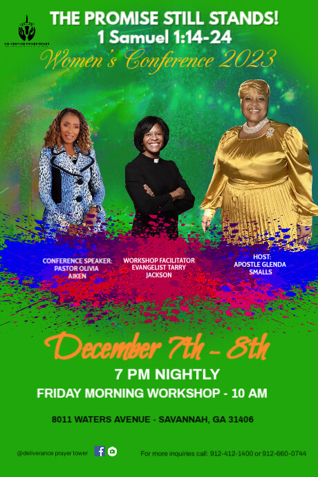 Copy of women conference banner (1) | PosterMyWall