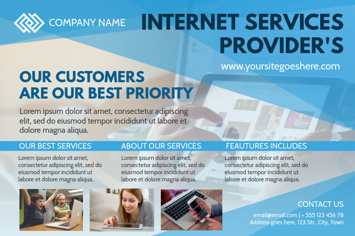 Process Service Postcards Copy of Business Services Postcard Template | PosterMyWall
