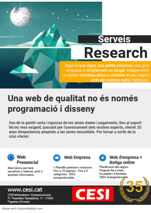 Serveis Viqipedia A4 template