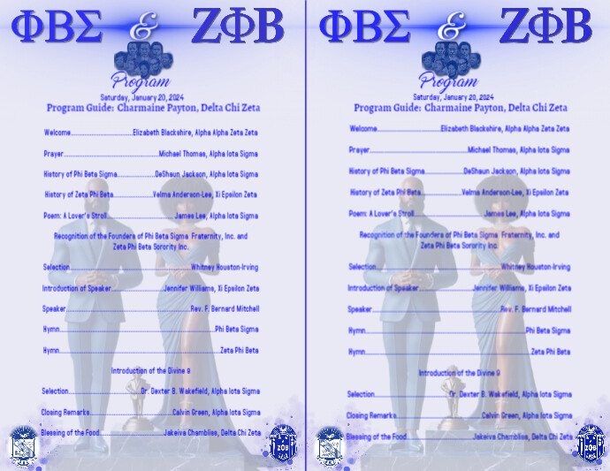 Copy of Founder day program | PosterMyWall