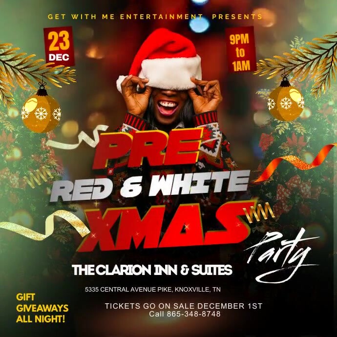 2024 christmas party | PosterMyWall