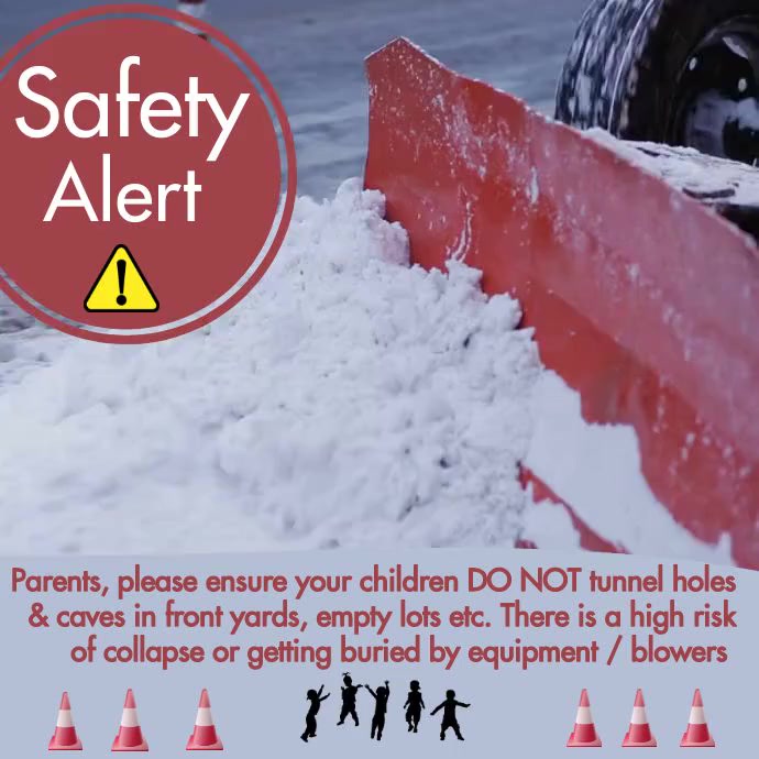 Snow removal Ad Template PosterMyWall