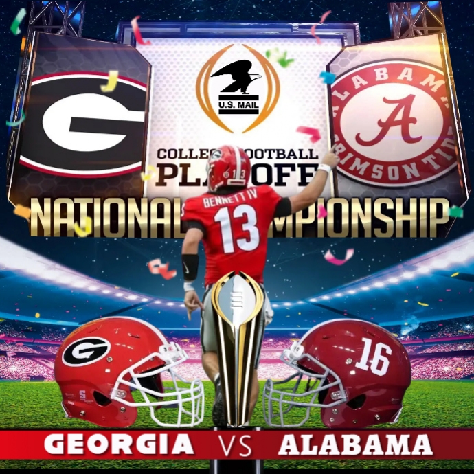 UGA National championship PosterMyWall