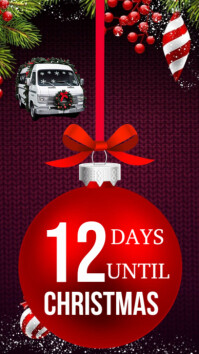 Lilla Christmas Countdown Digitalt display Template