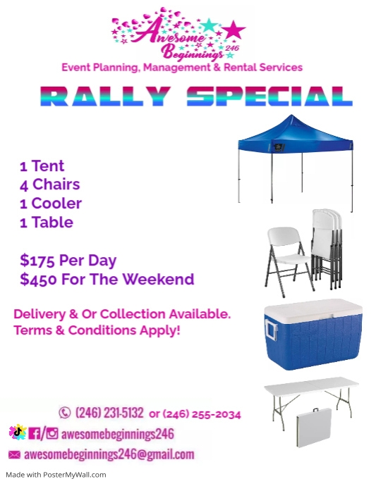 Rally Special | PosterMyWall