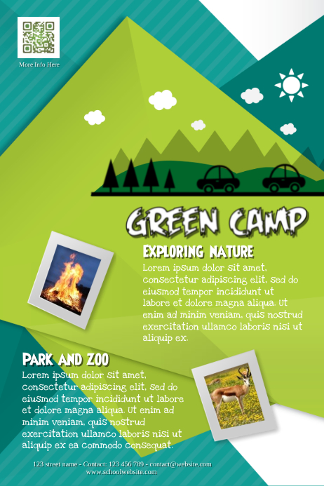 Environment flyer - PosterMyWall template