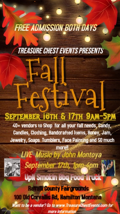 Copy of Fall festival, fall sale, | PosterMyWall