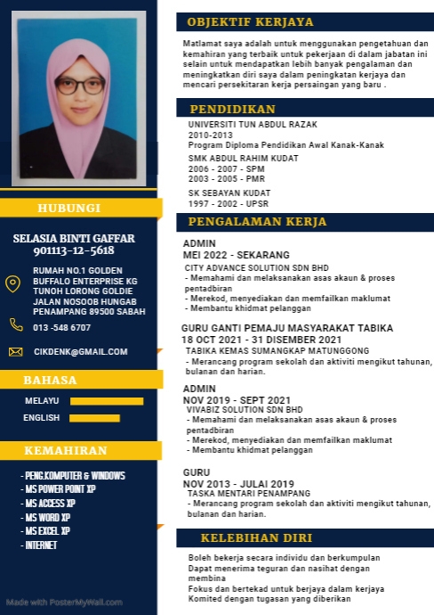 Copy of SIMPLE MODERN RESUME TEMPLATE - B44e43386e7621233a1ac34a9542d0a2 Screen