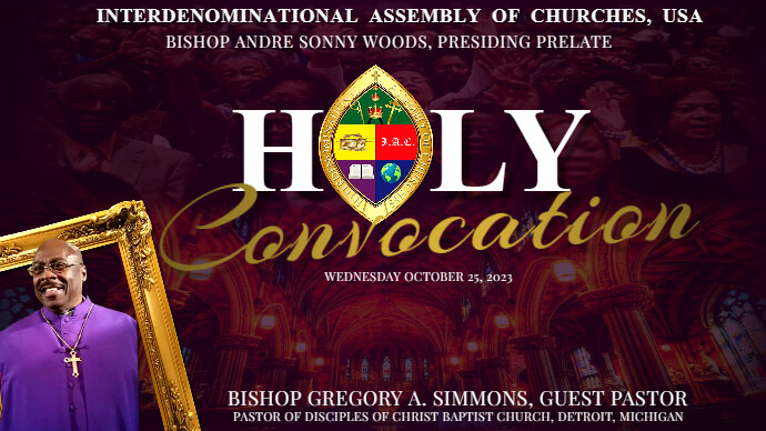 holy convocation (1) | PosterMyWall