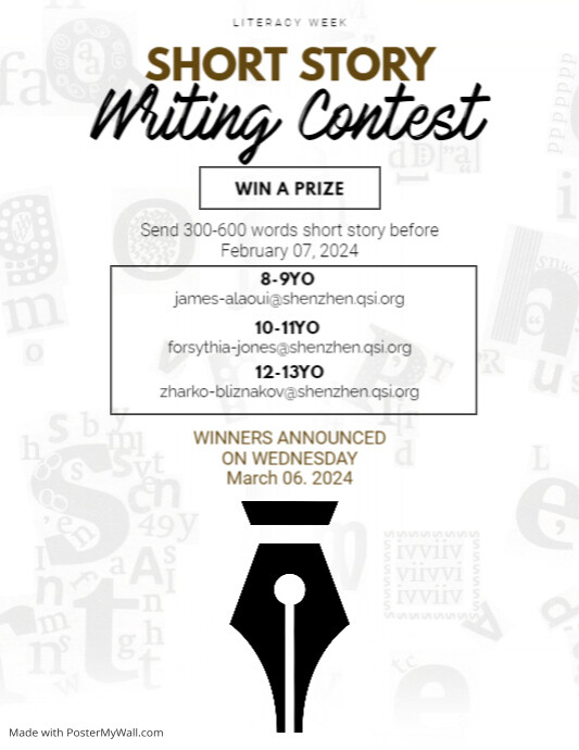 Essay Writing Contest Flyer Template | PosterMyWall