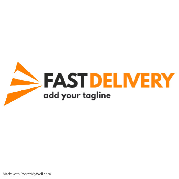 Fast delivery logo icon