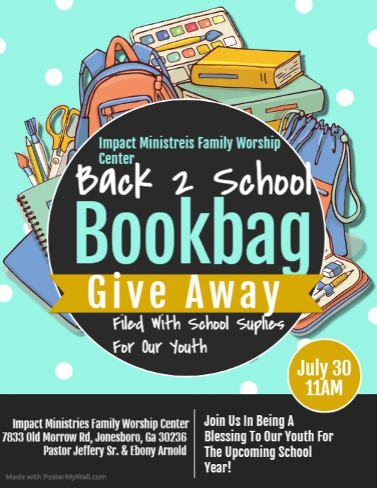 Book Bag Giveaway Near Me 2025
