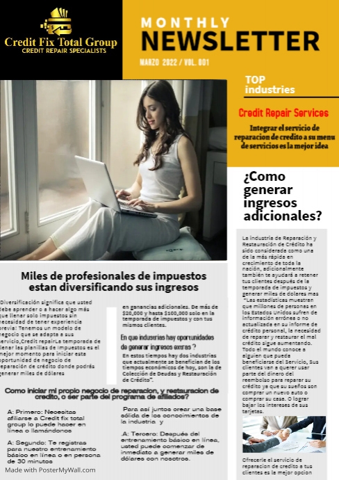 Copy of Copy of Newsletter Template | PosterMyWall