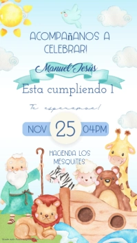 Manuel Jesús cumple 1 año