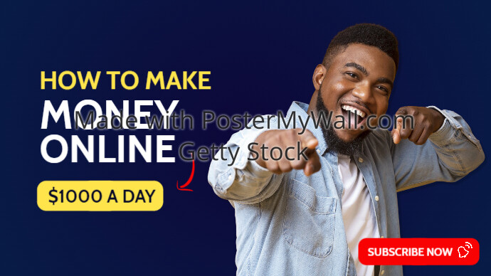 how to make money online youtube thumbnail