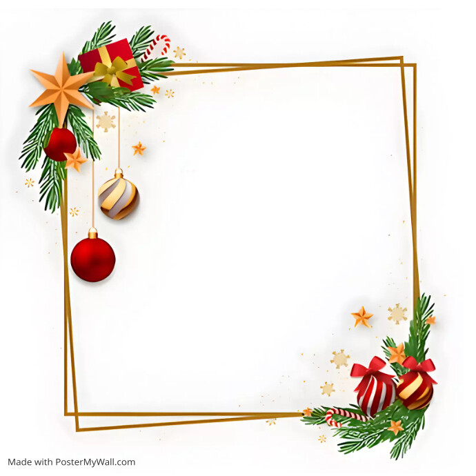 Christmas Frames templates | PosterMyWall