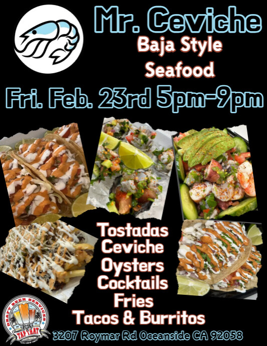 Mr ceviche 12-1 (3) | PosterMyWall