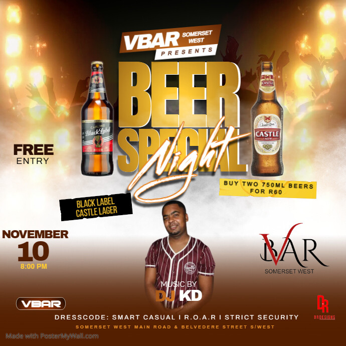 Copy of RNB night party | PosterMyWall