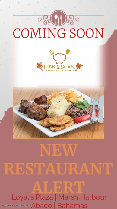 Copy of Restaurant Coming Soon Instagram Story | PosterMyWall