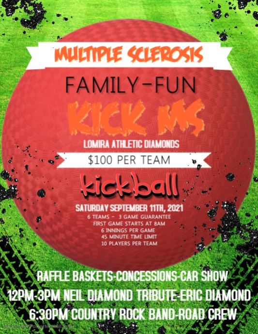 Copy of Kickball Invitaton | PosterMyWall