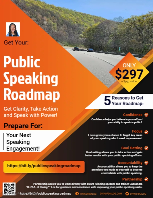 Public Speaking Roadmap | PosterMyWall