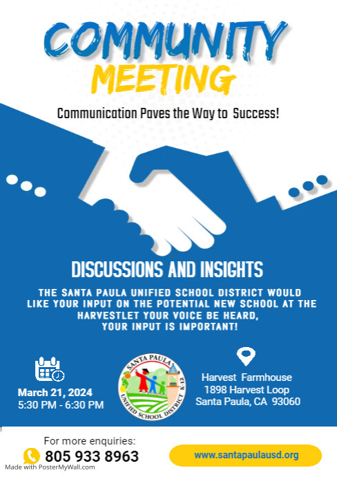 Community Meeting Flyer | PosterMyWall