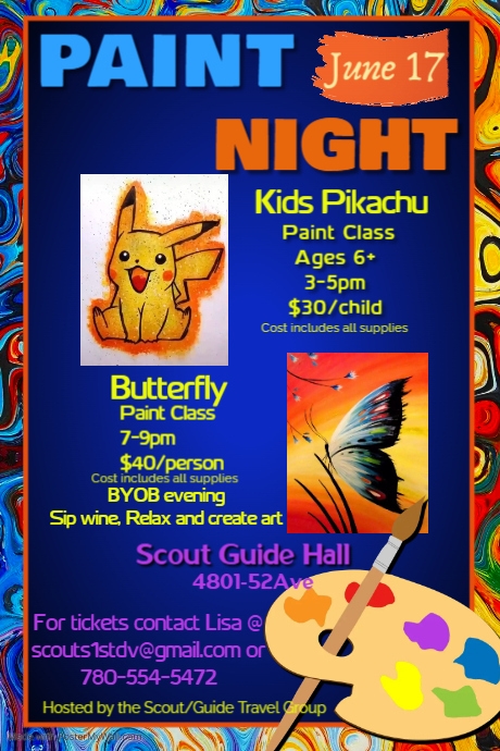 Copy of Paint Night Poster | PosterMyWall