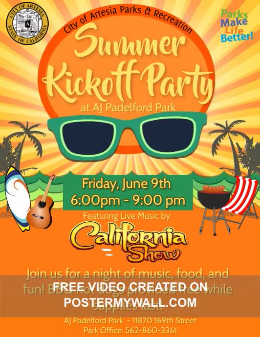 Summer Kickoff Party | PosterMyWall