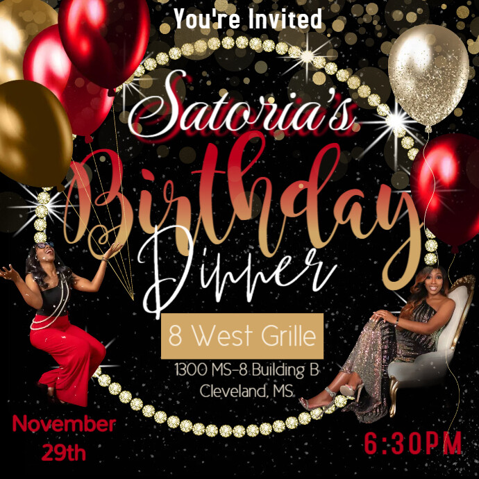 of flyer template party dinner birthday PosterMyWall of flyer template party dinner birthday PosterMyWall