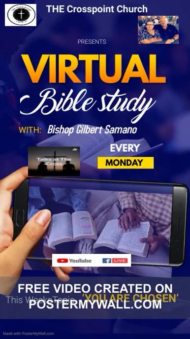 Copy of virtual bible study | PosterMyWall