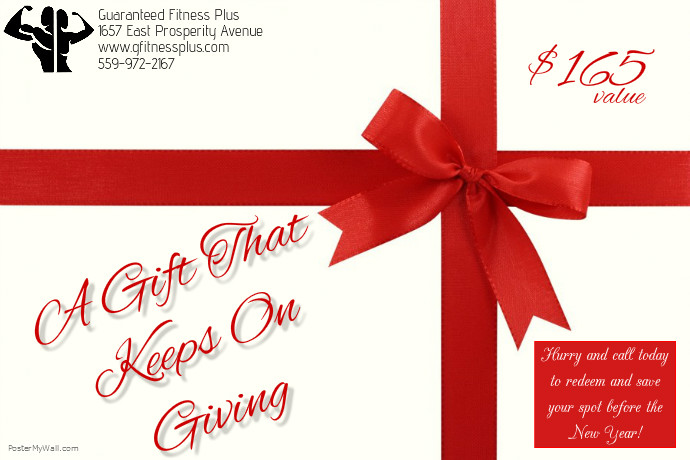 Gift Certificate Back | PosterMyWall
