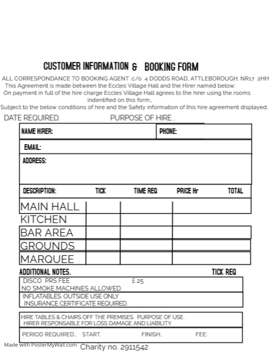 business order form template | PosterMyWall