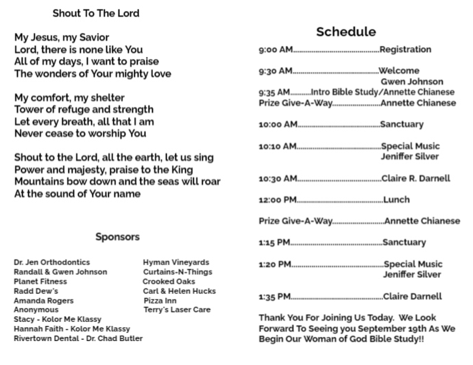 Inside of Program | PosterMyWall